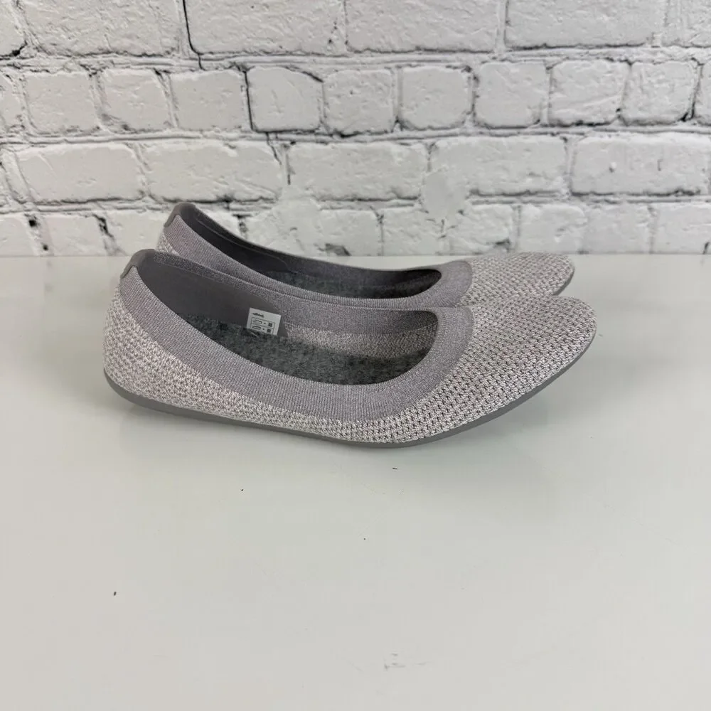 Allbirds Tree Breezer Ballet Flats Wool Knit Women US 10 Washable Hazy Mauve